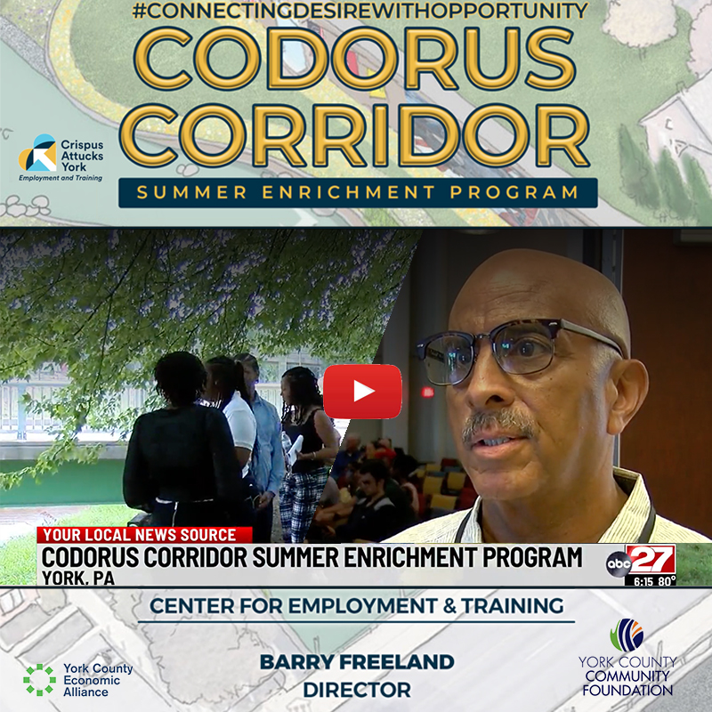 Crispus Attucks York Codorus Corridor Summer Enrichment Program