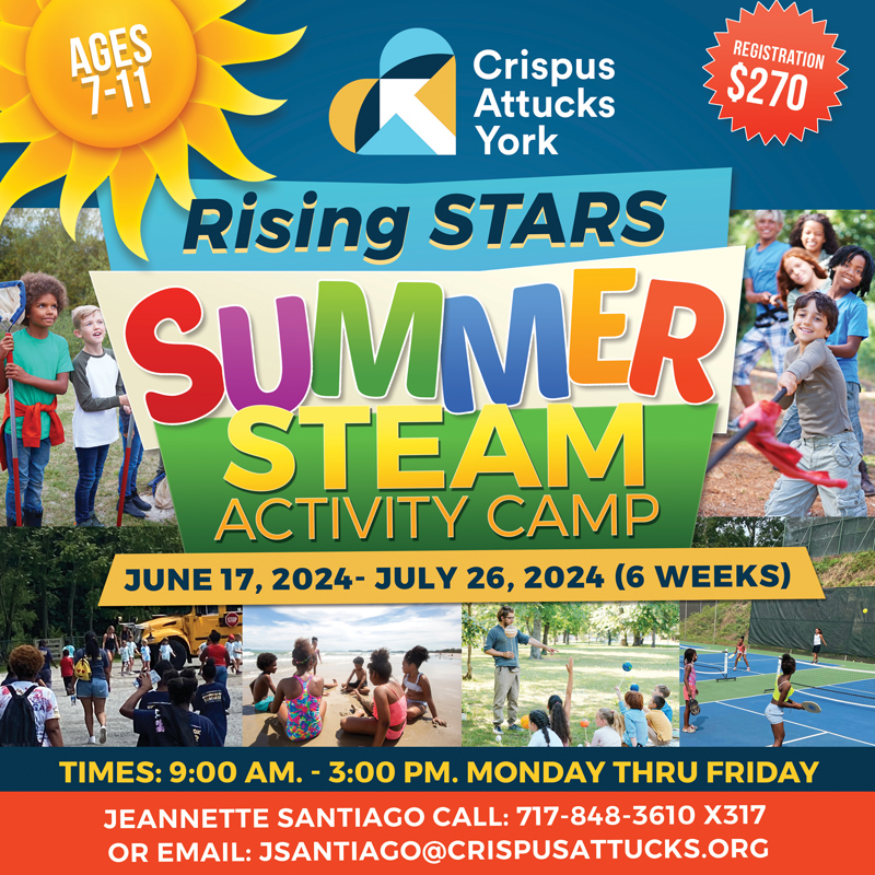 CAY 2024 Rising STARS SUMMER STEAM Activity Camp
