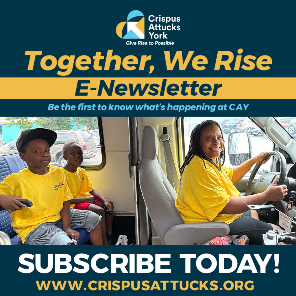 Subscribe to Crispus Attucks York E-Newsletter