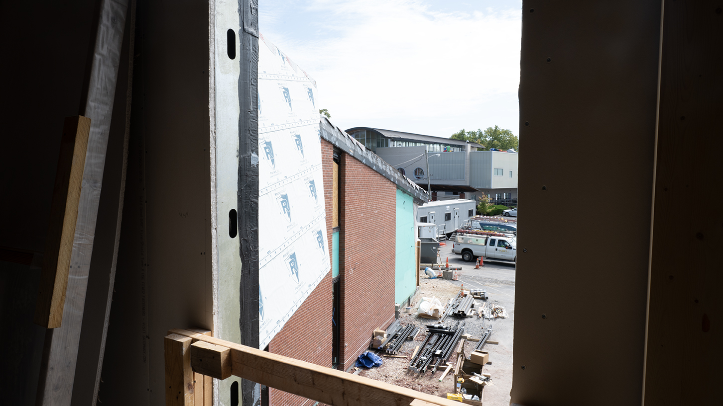 Crispus Attucks York History and Culture Center Construction Inside View