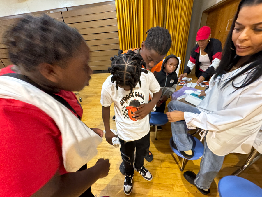 Crispus Attucks York Rising STARS Halloween Entrepreneur T-Shirt Making