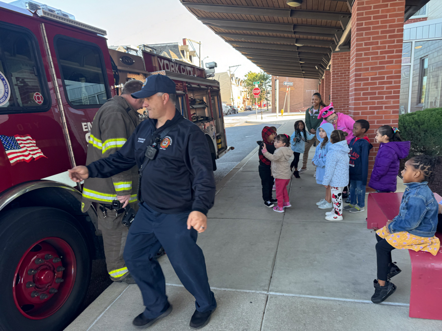 Crispus Attucks York Early Learning Center York Fire Department, First Responders Day 2024