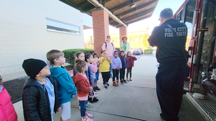 Crispus Attucks York Early Learning Center York Fire Department, First Responders Day 2024