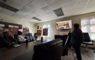 Crispus Attucks York History and Culture Center Exhibit Design Presentation CEO Robert Simpson, Kline Design, Kline Graphic Design