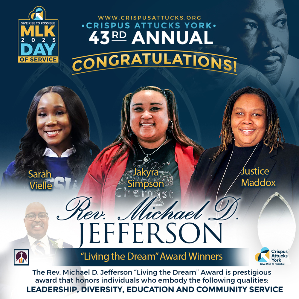 43rd Annual MLK Day of Service, Michael D. Jefferson "Living the Dream" Award