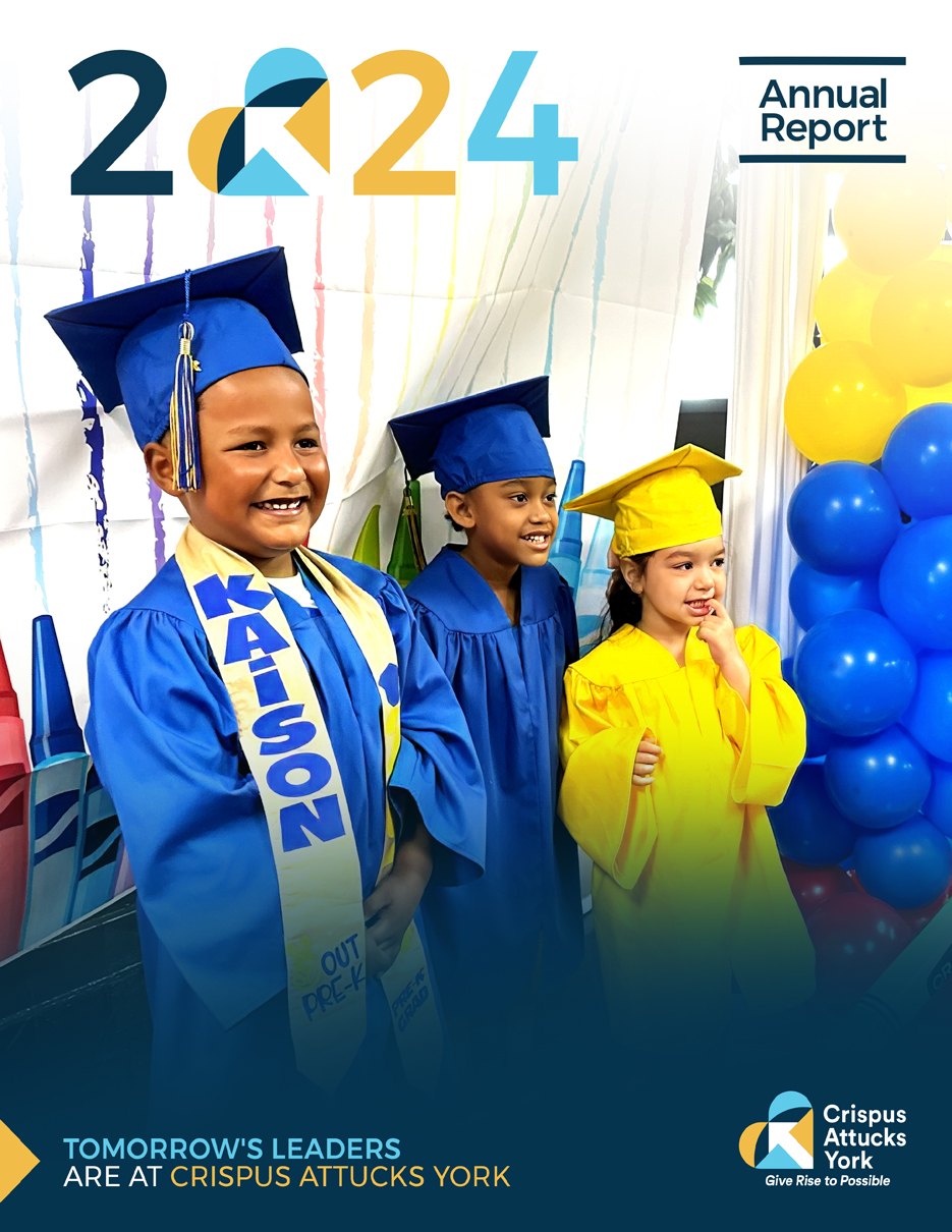 2024 Crispus Attucks York Annual Report Cover Design