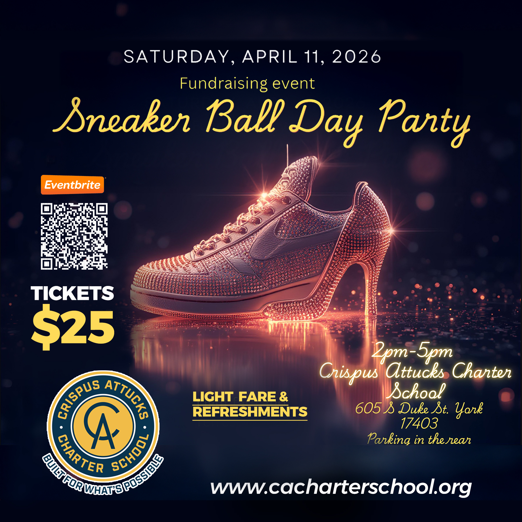 2026 Crispus Attucks York Sneaker Ball Day Party Fundraiser