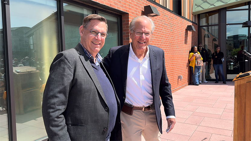 Frank Dittenhafer and Tim Tate, Murphy & Dittenhafer Architects , Stewart and Tate Construction, Crispus Attucks York History and Culture Center Grand Opening and Ribbon Cutting Ceremony 
