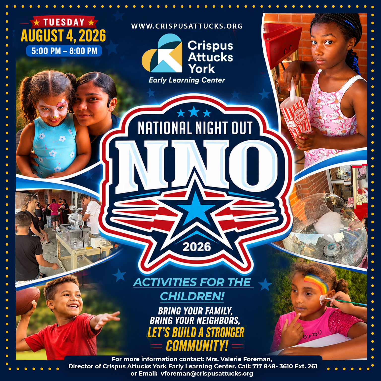 Crispus Attucks York Early Learning Center, 2026 National Night Out