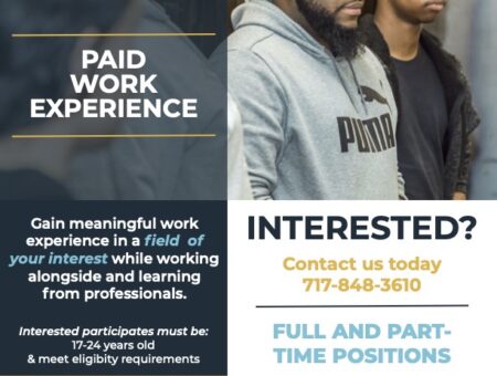 Paid Work Experience Opportunity