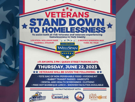 Crispus Attucks York To host Stand Down event for Veterans Experiencing Homelessness.