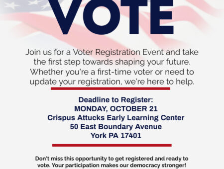 Join CAY for our Voter Registration Event!